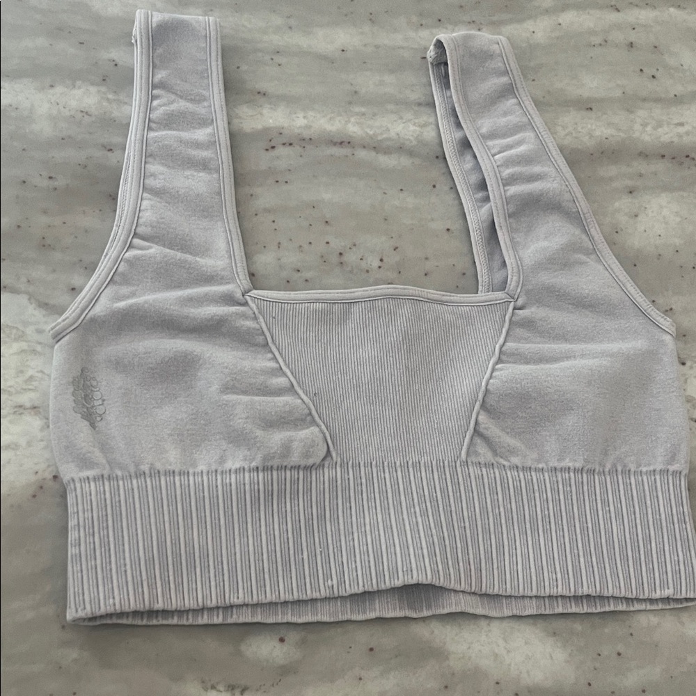 Free People Movement Good Karma Square-Neck Bra